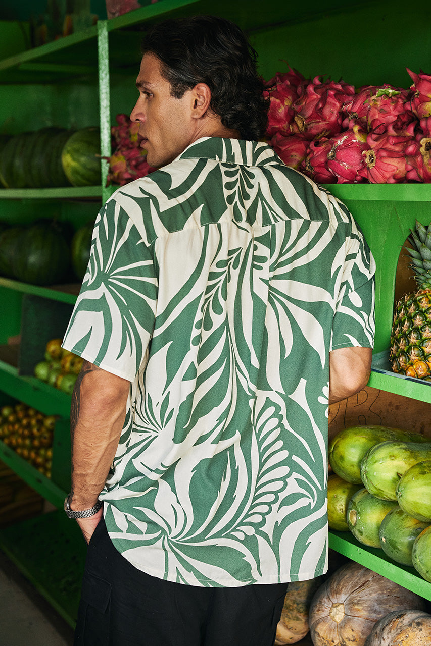 RUDY SHORT SLEEVE SHIRT - RUDY KHAKI