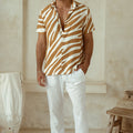 ABE SHIRT - SAND ZEBRA