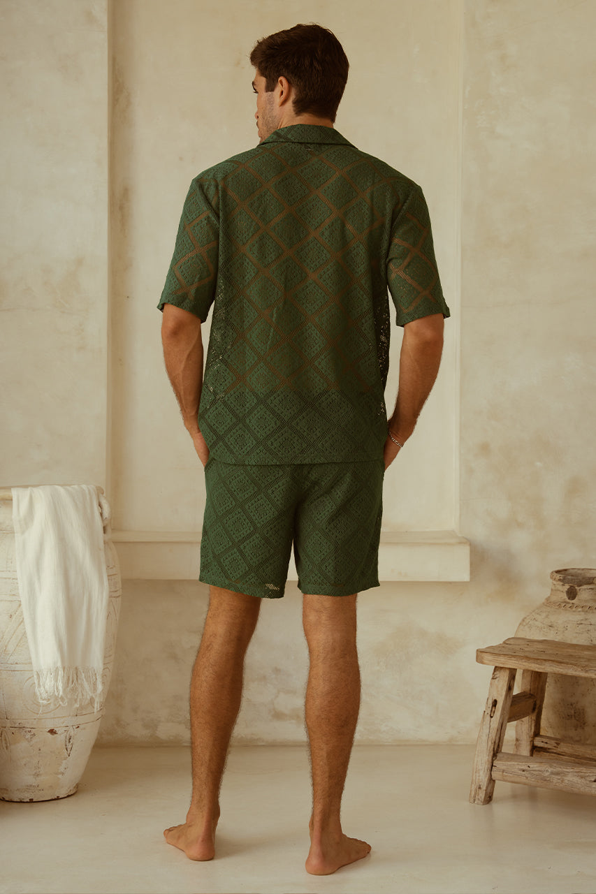 TULUM SHORT - OLIVE - RUNAWAY-THE-LABEL_TULUM-SHIRT_TULUM-SHORT_OLIVE2_88624e38-a733-45d5-896a-4584ff66b89b