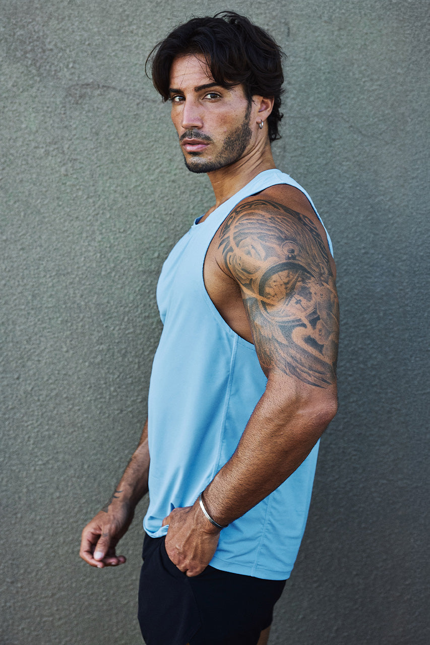 RUNAWAY MUSCLE TANK TOP - BLUE - RUNAWAYMUSCLETANKTOP-BLUE-06
