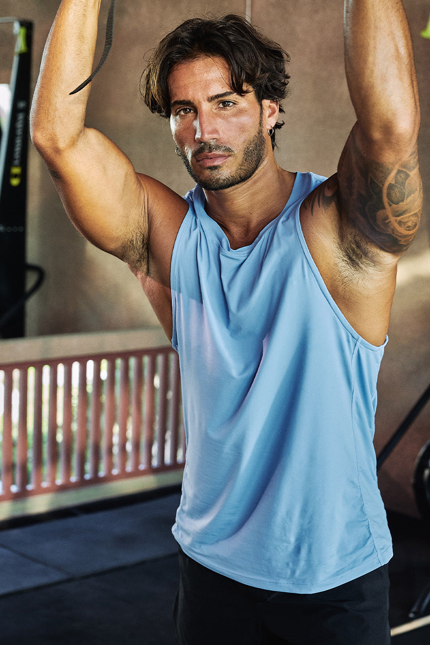 RUNAWAY MUSCLE TANK TOP - BLUE - RUNAWAYMUSCLETANKTOP-BLUE-09