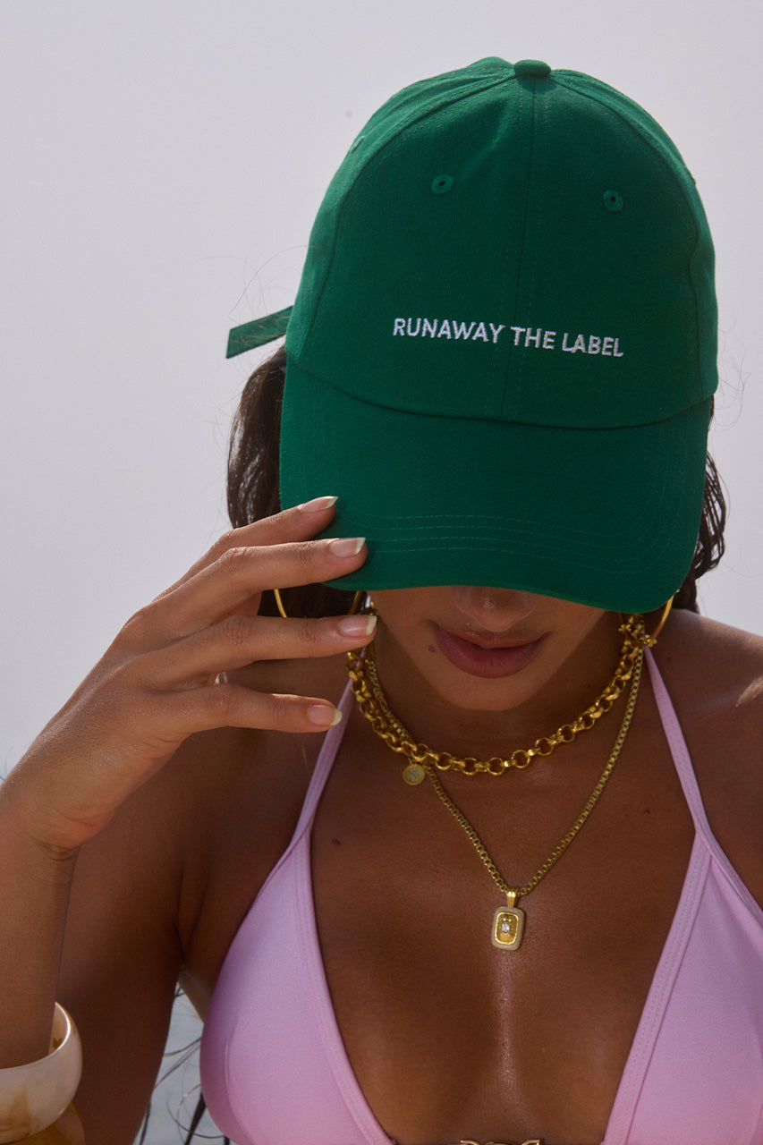 RUNAWAY PLAIN CAP - EMERALD - RUNAWAYPLAINCAPROYALEMERALD_5