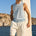 REECE TANK - SKY BLUE
