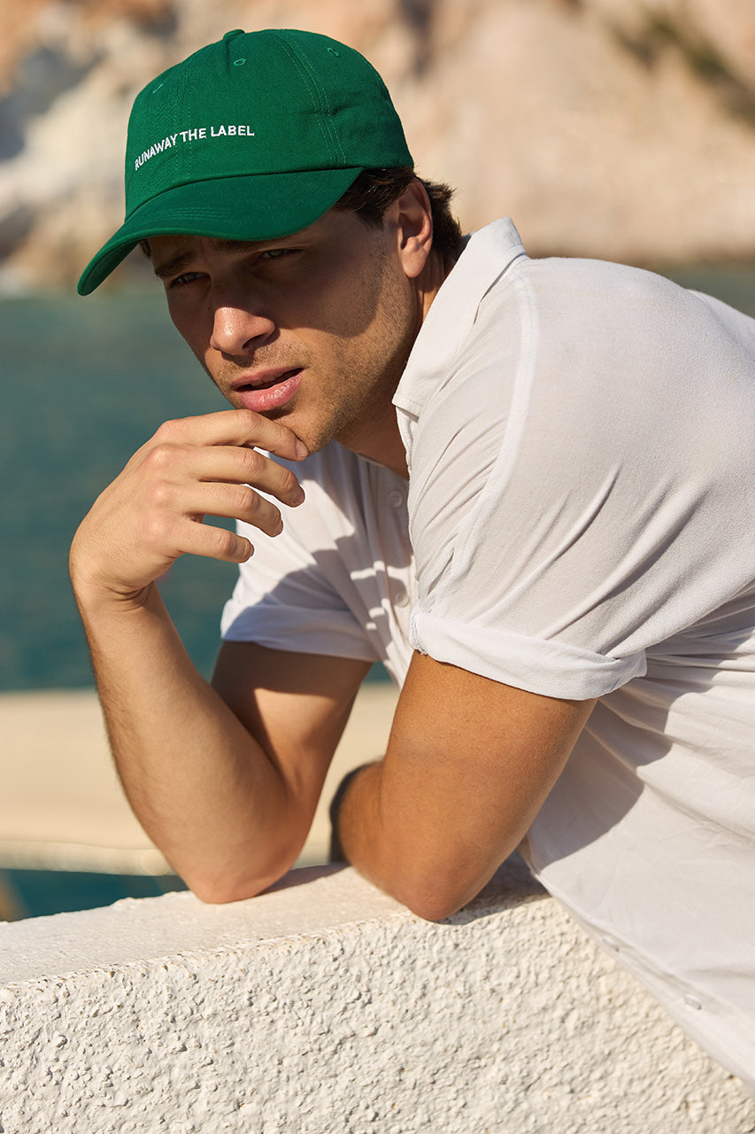 RUNAWAY PLAIN CAP - EMERALD - RunawayPlainCap-Emerald-1