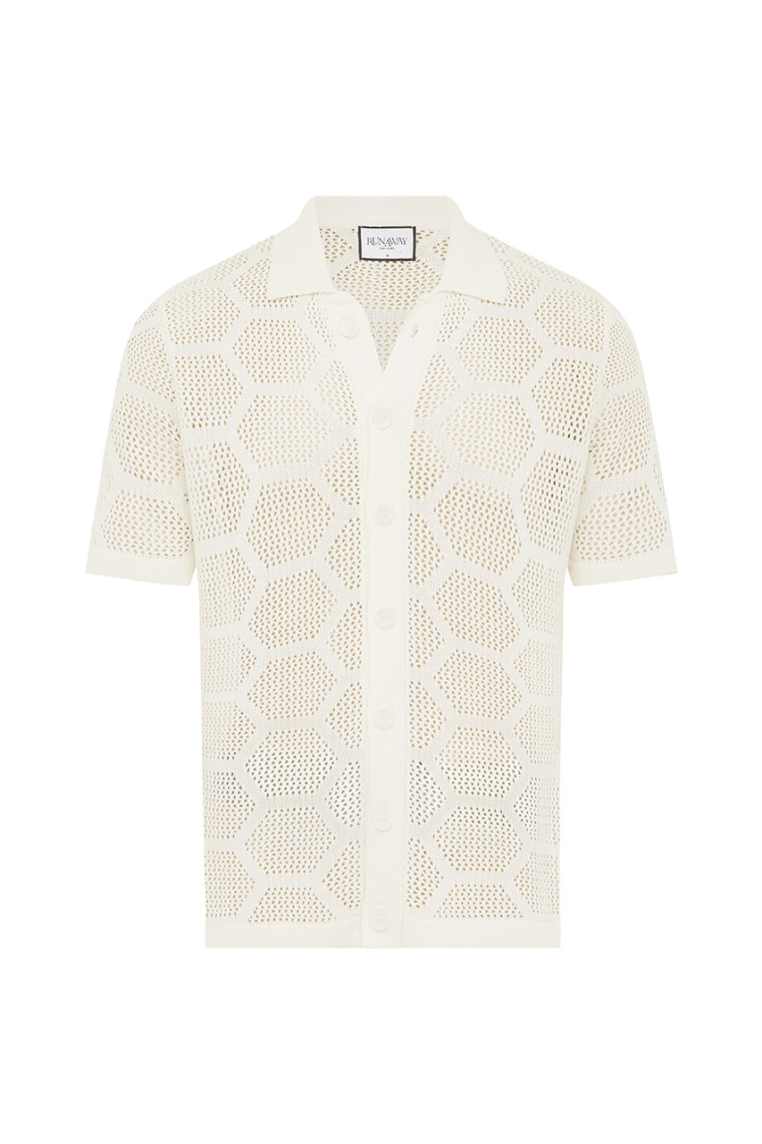 KENETH SHIRT - WHITE - Runaway_B24_03