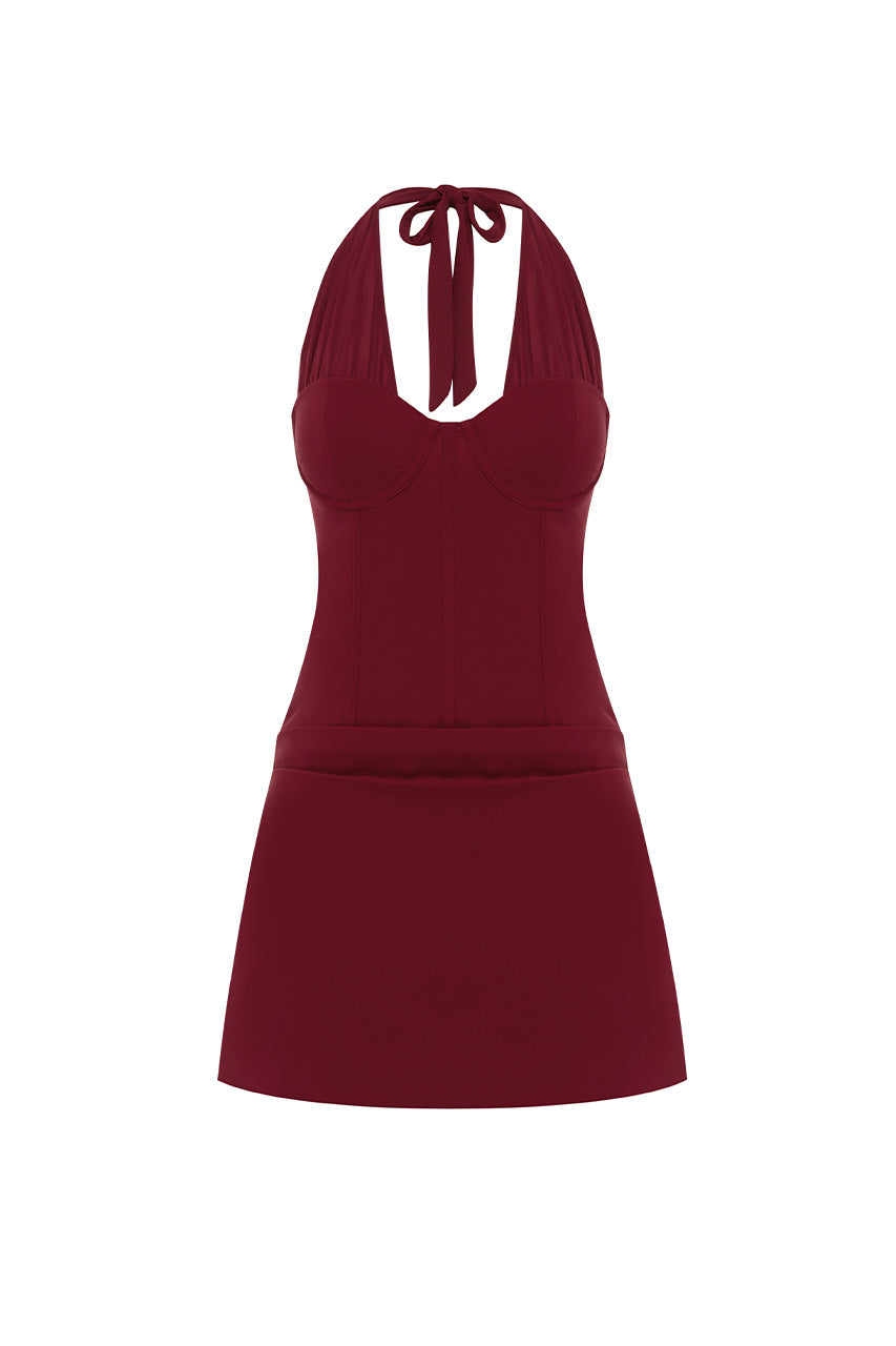 SABRINE HALTER CORSET MINI DRESS - CHERRY - SABRINEHALTERCORSETMINIDRESS-CHERRY_adcca096-4790-4940-8c4b-7fee72d22694