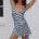 SAHARA HALTER WRAP MINI DRESS - SAHARA BLACK