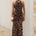 DOLORIS LOW WAIST MAXI SKIRT - SALMA SPOTS