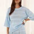 SAMIA TOP - SKY BLUE