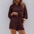 SAMIA SHORT - CHOCOLATE