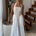 SAMMI MIDI DRESS - SAND/WHITE