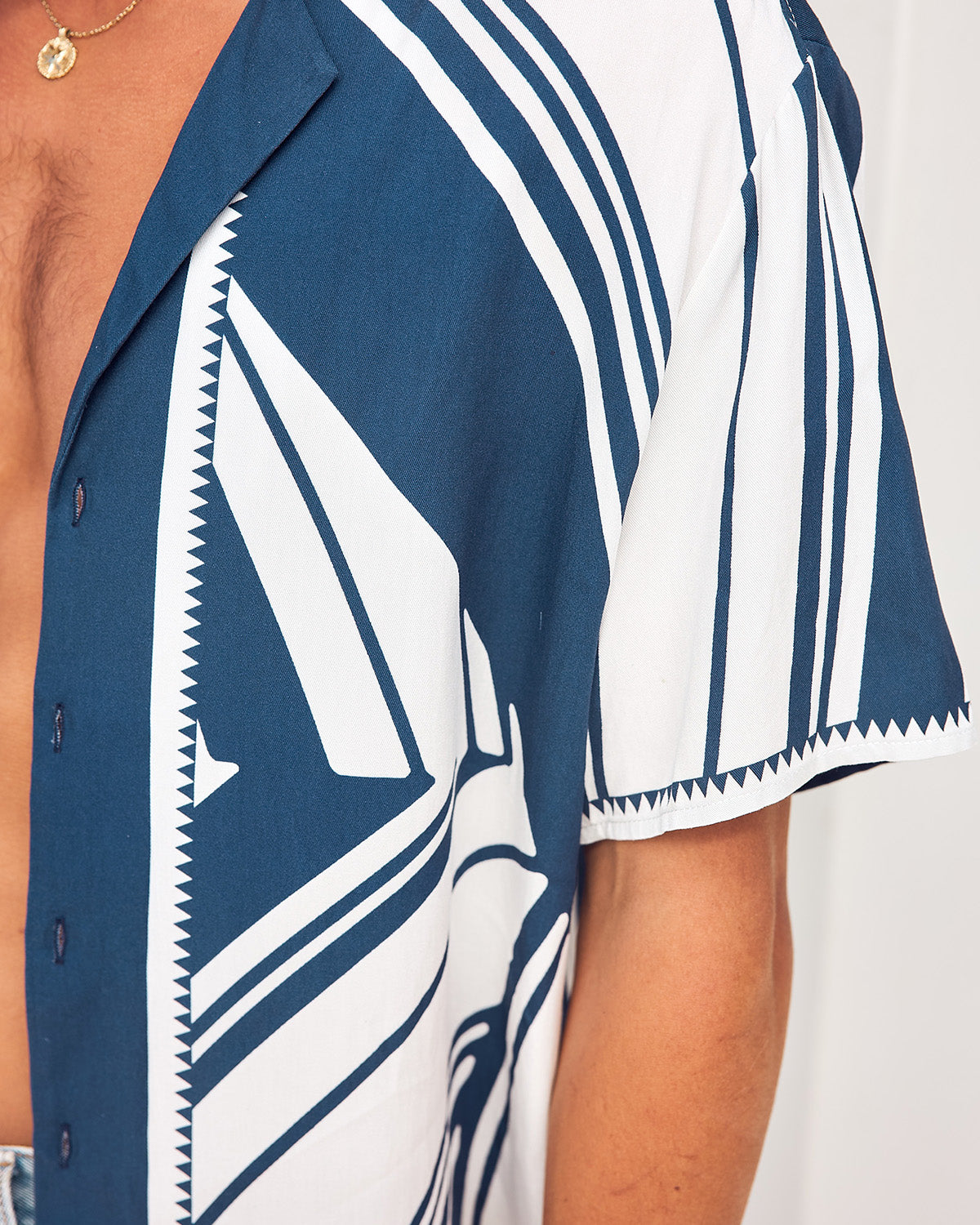 SAM SHORT SLEEVE SHIRT - SAM NAVY - SAMSHORTSLEEVESHIRTXSAMTAILOREDSHORT-SAMNAVY-1