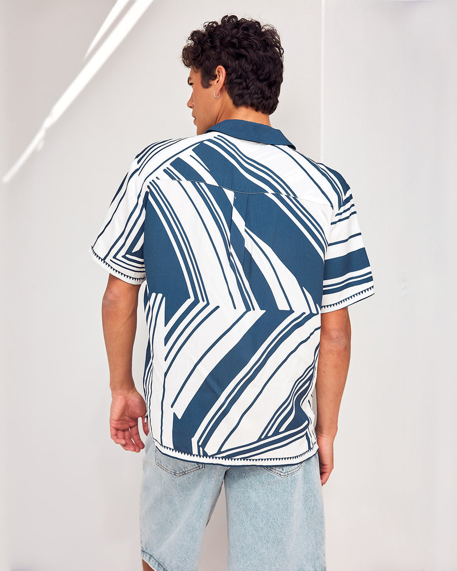 SAM SHORT SLEEVE SHIRT - SAM NAVY - SAMSHORTSLEEVESHIRTXSAMTAILOREDSHORT-SAMNAVY-5