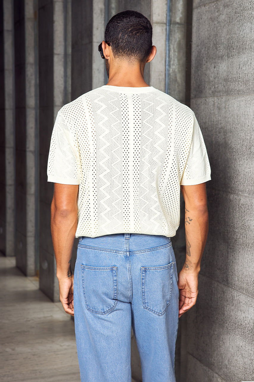 SANDER SHORT SLEEVE KNIT TOP - LEMON - SANDERSHORTSLEEVEKNITTOP-LEMON-3