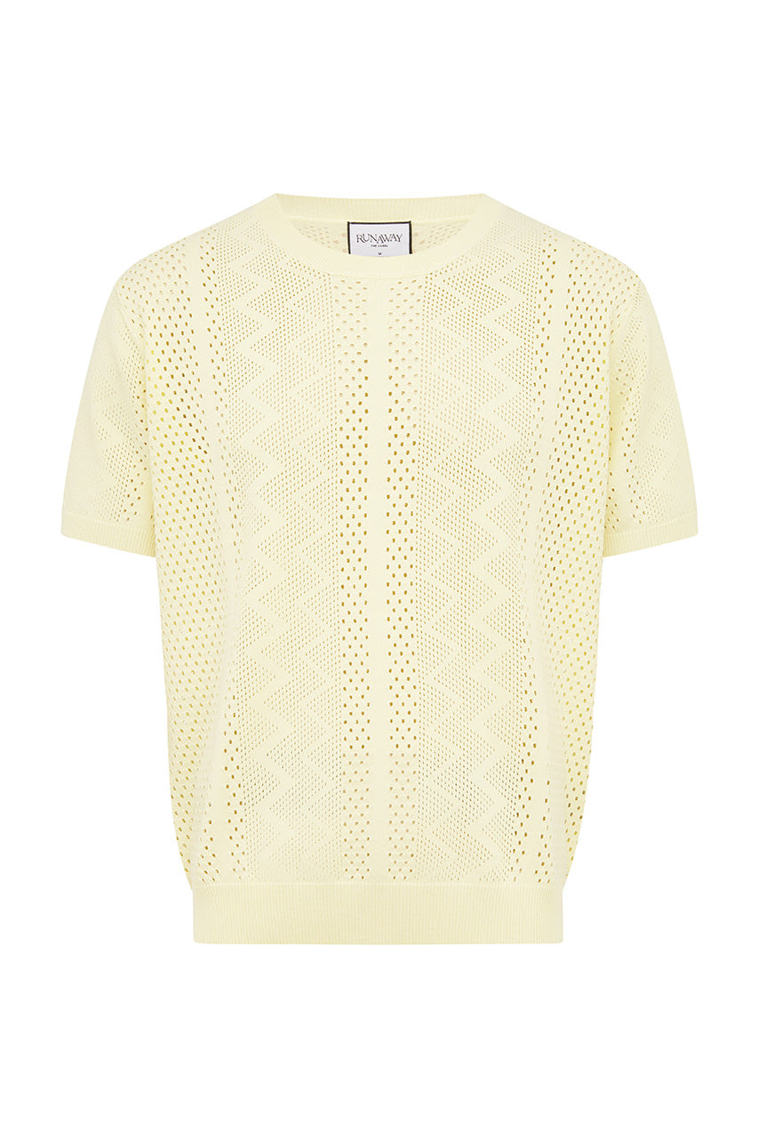 SANDER SHORT SLEEVE KNIT TOP - LEMON - SANDERSHORTSLEEVEKNITTOP-LEMON-4
