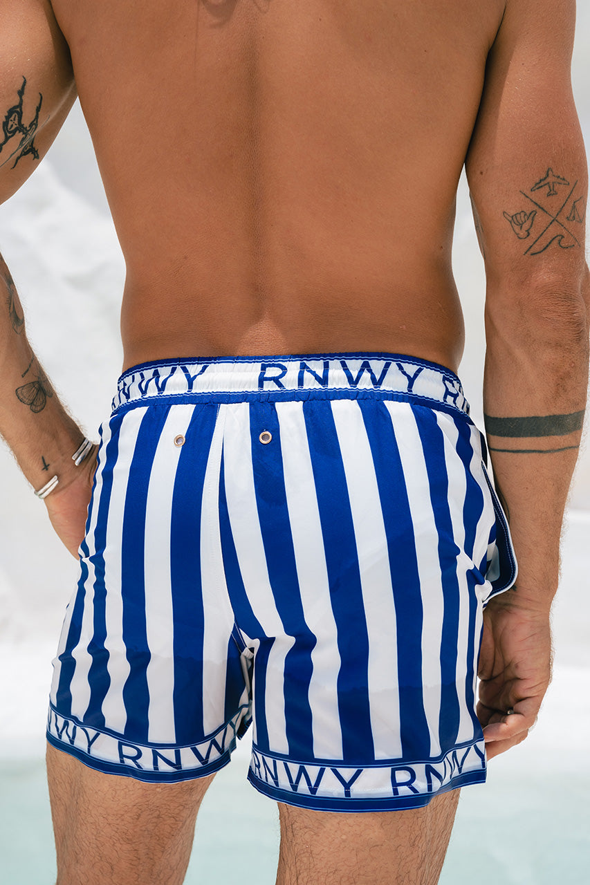 SARDINIA SHORT - BLUE STRIPE - SARDINIASHORTBLUESTRIPE