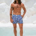 SARDINIA SHORT - BLUE STRIPE