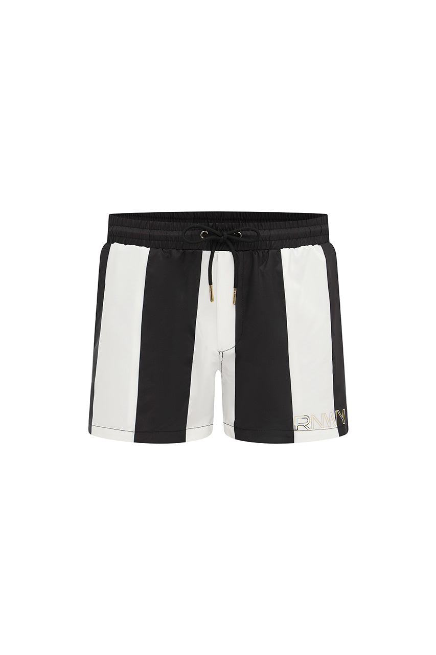 SARDINIA BOARDSHORT - BLACK/WHITE STRIPE - SARDINIASWIMBOARDSHORTS-14