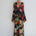 SARI MAXI DRESS - ASHA PRINT