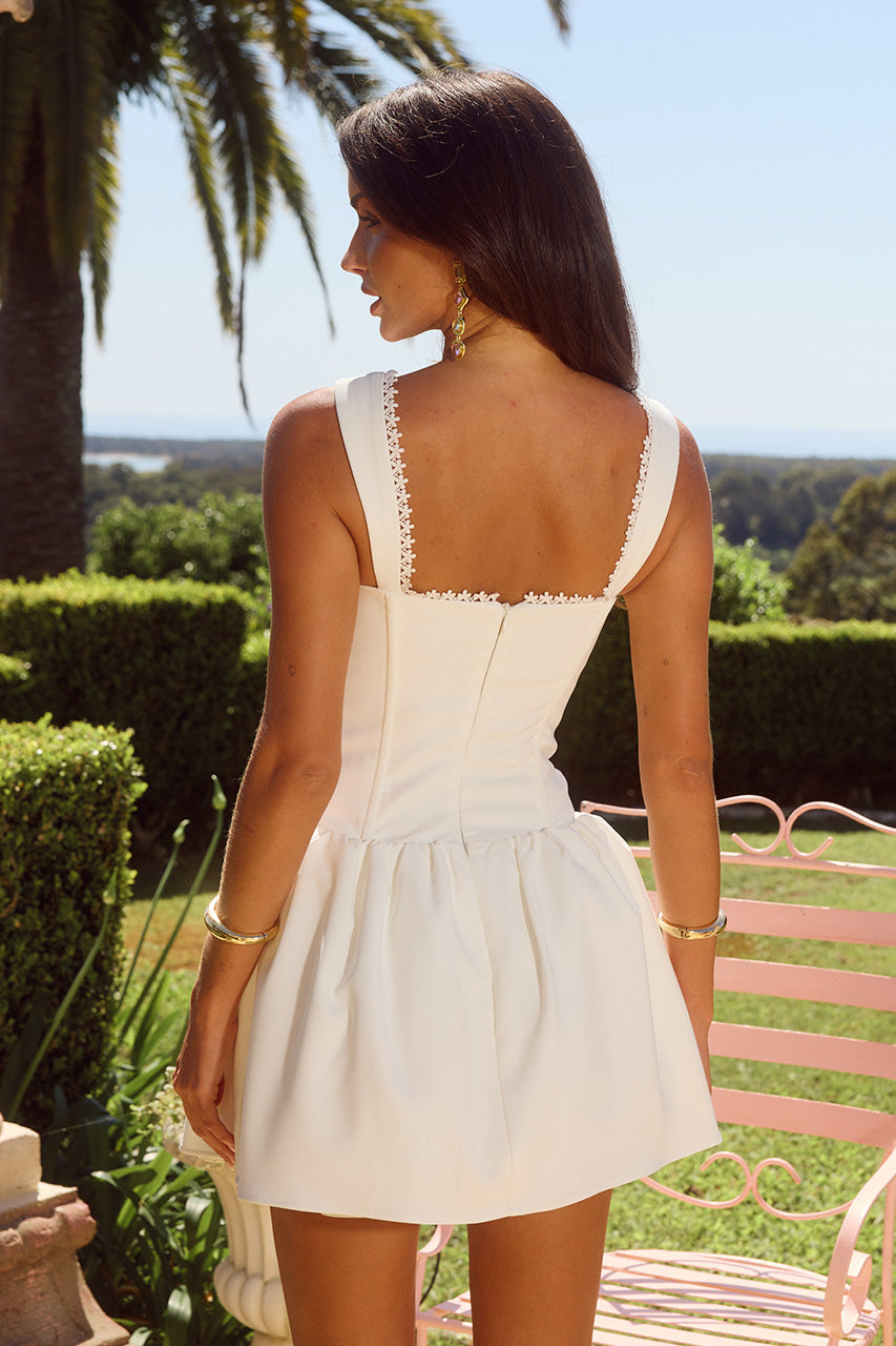 SARLEEN MINI DRESS - WHITE - SARLEENMINIDRESS-WHITE_1