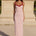 SARTA LACE MAXI DRESS - MUSK