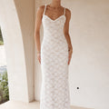 SARTA MAXI DRESS - WHITE