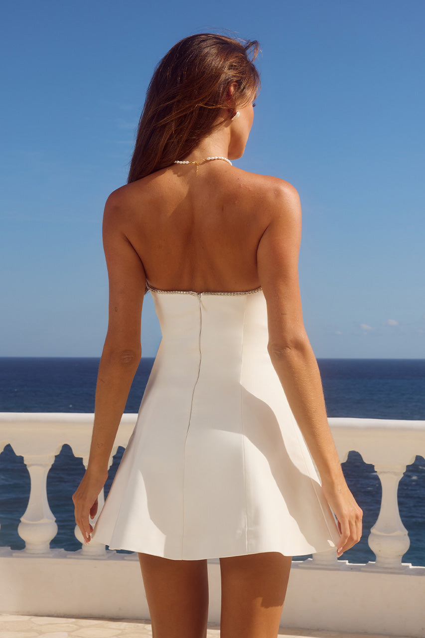 SEPHORA MINI DRESS - IVORY