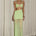 SEVILLE TWIST CUTOUT MAXI DRESS - KEY LIME