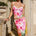 SHAYE LOW WAIST MIDI SKIRT - BANKSIA FLOWER