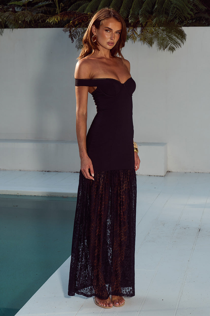 SHAYLA OFF SHOULDER MAXI DRESS - BLACK - SHAYLAOFFSHOULDERMAXIDRESS-01