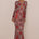 SIENNA MAXI SKIRT - BRODIE RED
