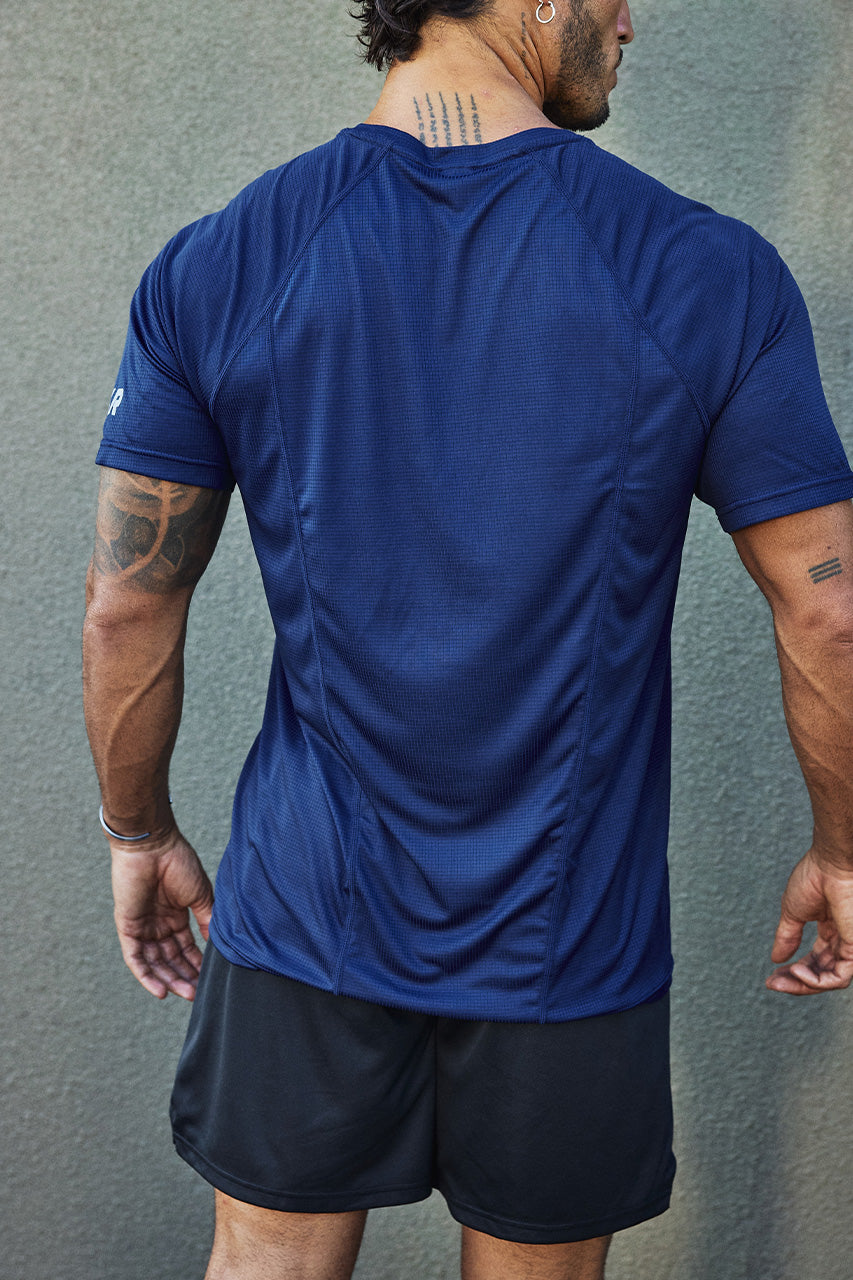 SLASH SHORT SLEEVE TOP - NAVY - SLASHSHORTSLEEVETOP-NAVY-5