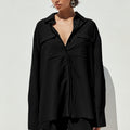 SOLARE SHIRT - BLACK