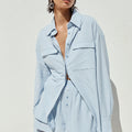 SOLARE SHIRT - SKY BLUE