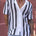 SOPER SHORT SLEEVE KNIT TOP - WHITE/BLACK