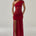 SORELLI ONE SHOULDER MINI DRESS - RED