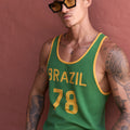 SORETTI KNIT TANK - BRAZIL GREEN