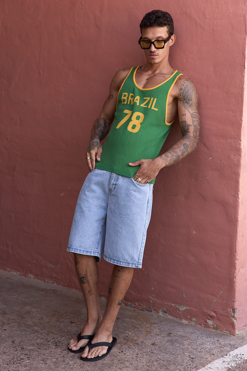 SORETTI KNIT TANK - BRAZIL GREEN - SORETTIKNITTANK-BRAZILGREEN-4