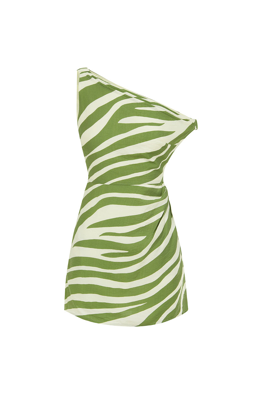 STEFANI MINI DRESS - KHAKI - STEFANIMINIDRESS_1