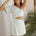 SUZANNA MINI DRESS - WHITE