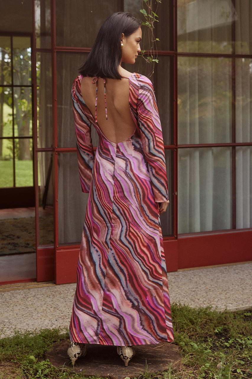 APOSTLE MAXI DRESS - APOSTLE PRINT - SW-2405240768