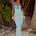 SYBIL MIDI DRESS - BLUE MULTI