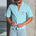 SYLAS SHORT SLEEVE SHIRT - BLUE STRIPE