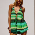 OCTAVIA TOP - ZAYNA GREEN