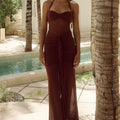 TALLULA MAXI DRESS - ESPRESSO