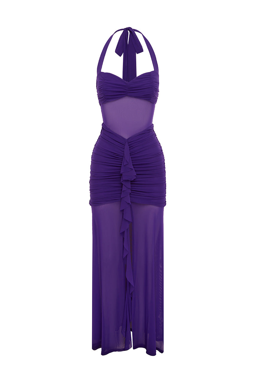 TALLULA MAXI DRESS - PURPLE - TALLULAMAXIDRESSPURPLE