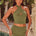 TANZIA TOP - KHAKI