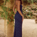 TASMIN MAXI DRESS - NAVY