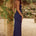 TASMIN MAXI DRESS - NAVY