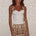 TEGAN HALTER BUSTIER - IVORY